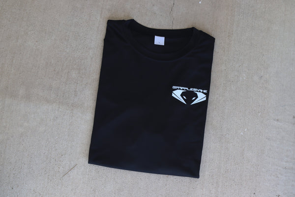 Front Left Chest Logo Shirt - Black - 100% Polyester